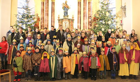 Die Sternsinger in Neuhof